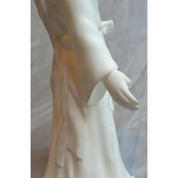 Lenox White Bisque Nativity Limited Edition Standing Camel + Trainer Bone 1991 - Picture 5 of 16